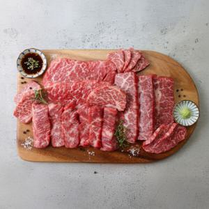 (단독기획상품) 소소한형제 1+한우 특수부위 400g 모듬 앞치마살100g+업진안살100g+삼각살or보섭살200g