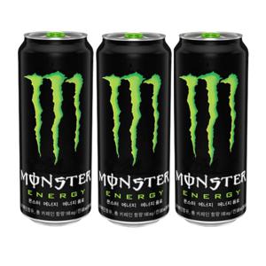 몬스터에너지 그린 500ml x 24캔 대용량 에너지 드링크