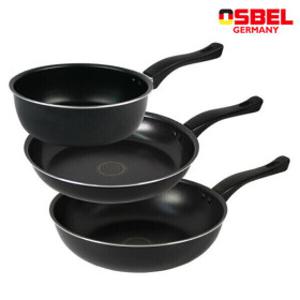 독일 오스벨 후라이팬 궁중팬 소테팬 /3종 세트(28+28+20cm)/국내생산 독일 브랜드