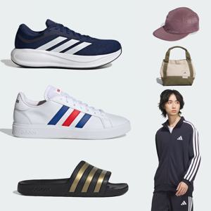 아디다스 겔럭시7/런팔콘/코어러너/아딜렛/런닝화 집업자켓 의류 잡화 26년 신상 모음