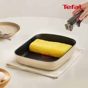 인덕션O/티타늄3X 테팔 매직핸즈 크렘 계란말이팬