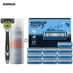 (14%+카드사할인)  PACE7 면도세트(폼+날10P) +증정(면도기)/7중날/호환가능