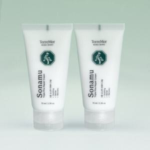 테르메르 소나무 리페어 크림 세라마이드 수부지 수분 장벽 시카 재생크림 2개 손상피부 장벽·자생력 개선
