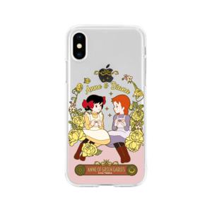 귀여운 빨강머리앤 갤럭시 아이폰 투명 젤리케이스 앤과다이아나 더블엔틱로즈 디자인 / 핸드폰케이스 17