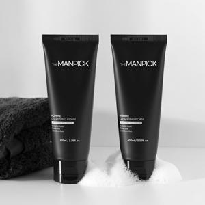 (1+1) 더맨픽 옴므 딥 클렌징폼 남성 클렌징 세안제 100g 기능성 피지 블랙헤드 제거