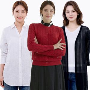 (24+5% 쿠폰) 막스스튜디오 외 간절기 봄신상 홈쇼핑 베스트 가디건/블라우스/티셔츠/니트