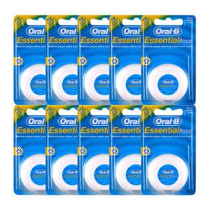 오랄비 왁스 치실 10개