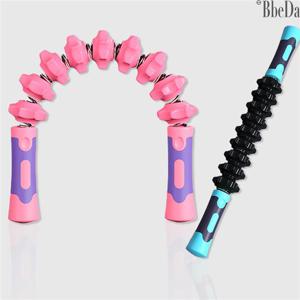 빼다 휘어지는 마법 마사지봉 종아리 다리 밀착 안마 롤러 스틱