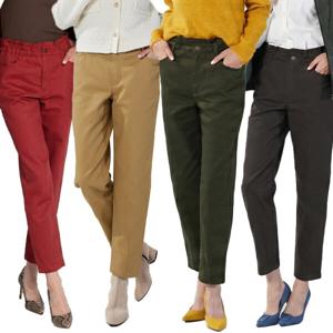 예스트린 코튼 슬라우치 팬츠 1+1