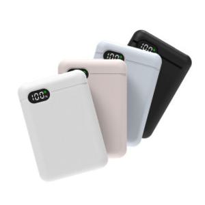 (특가) 리큐엠 20W 미니 보조배터리 고속충전 LCD잔량표시 10000mAh QP1000A Z플립 아이폰 갤럭시 충전