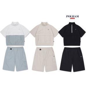 (롯데백화점)공용 반팔 아노락팬츠 3종 셋트  PKF2JJ3523PKF2PH3523