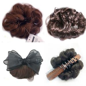 수앤정 720 결혼식 발표회 연주회 올림머리 부분가발 정수리 앞머리 가발핀 집게핀 바나나핀 머리핀