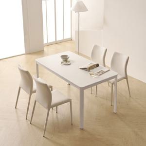(한샘몰pick) 론다 1300 세라믹 식탁 세트(의자포함) 4인용