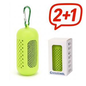 2+1 슬기로운 운동 생활 땀 닦고 시원해지는 마법 초경량 쿨타월 + 카라비너 포켓 케이스 쿨~~