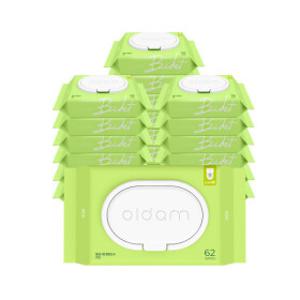 올담 키즈 비데물티슈 캡형 62매 20팩 어린이비데티슈