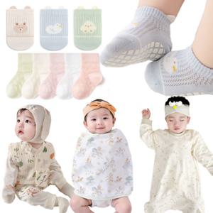 봄맞이 신상 신생아/아기 미끄럼방지 양말/덧신/유아슬립색/조끼/속싸개