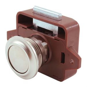 원터치 캠핑카 푸쉬 도어락 26mm/카라반/가구/잠금장치/버튼/손잡이/캐비닛/서랍장/다목적