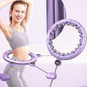 스마트 지압 다이어트 훌라후프 피트니스 실내 운동기구