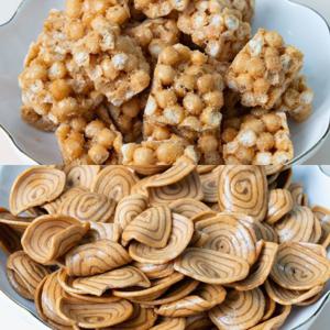 추억의 옛날 과자 총 4봉 (오란다2봉+고구마형2봉)