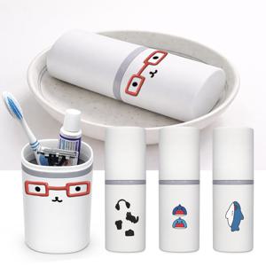 칫솔 치약통 양치컵 여행용 휴대용 칫솔케이스 귀여운 캐릭터 칫솔보관케이스 무료배송