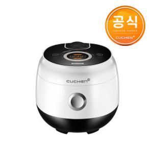 쿠첸 온라인공식 크리미 3인용 미니밥솥 블랙화이트 CJE-CD0302