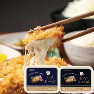 한돈 통등심(120g5장)+치즈(150g5장)+돈까스소스(100g)               Set할인상품