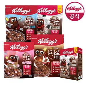 시리얼 첵스초코 4종 1+1+1 골라담기(총3팩) + 쿠키앤크림 120g