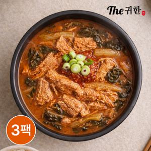 더 귀한 순살감자탕 900g 3팩 실온보관 뼈없는 순살 국내산 우거지 깻잎