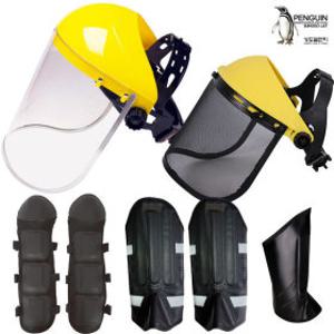 예초기안전용품 예초기 보호장비/안전장비 안면보호구 무릎보호대 작업치마