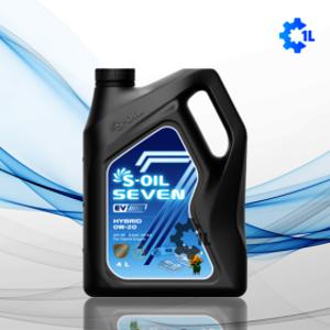 S-OIL 세븐EV 하이브리드 0w20 4L 고연비 엔진오일 (API SQ /GF-7A 최신형)