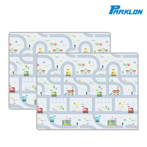 1+1 타요 도로놀이 웰빙 놀이방매트 185x140x1.2cm