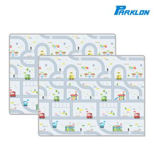 1+1 타요 도로놀이 웰빙플러스 놀이방매트 185x140x1.6cm