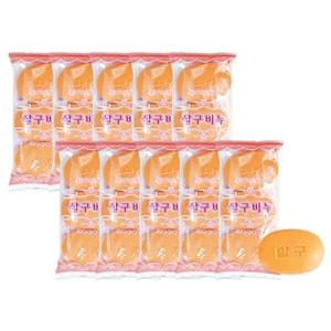 살구비누 90g 3개입-10개 세안 세수 샤워 목욕 업소용 여관 모텔 호텔 사우나 목욕탕 회사 공장 향기 비누