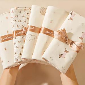 아기 순면 크림 겉싸개 블랭킷(아기이불)