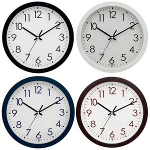 국산 심플ABS 벽시계 거실 사무실 교실 무타공 아날로그 무소음 벽걸이시계 각인 인쇄 개업선물 27cm 중소형