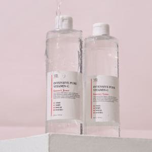 1+1 순수비타민C 인텐시브 대용량 스킨토너 500ml X2개 (주름미백기능성)