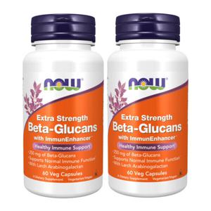 2개세트 나우푸드 베타글루칸 250mg 60베지캡슐