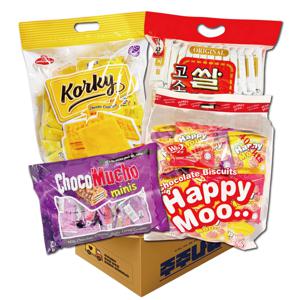 주주나라 대용량 탕비실 사무실 회사 간식 세트 벌크 과자 간식 4종 무료배송