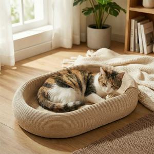 침대 소파 평판형 삼줄 천연소재 스크래쳐 스크래처