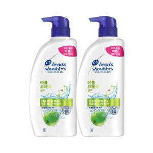 헤드앤숄더 애플프래쉬 샴푸 850ml 2개