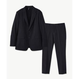 (자켓+팬츠) 여름 모션프리 스트레치 나일론 셋업_네이비 (릴렉스핏)_SEJVB31SET