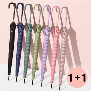 1+1 프리미엄 튼튼 16K 런던 장우산 우산(11color)