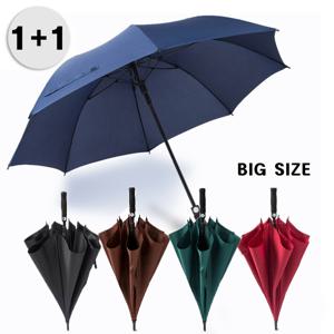 1+1 고급형 대형 빅사이즈 자동 장우산 골프우산 접이식 우산 (5color)