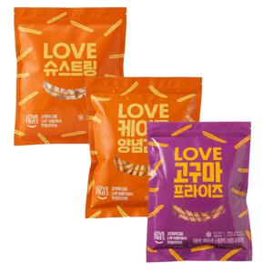 러브프라이즈 감자튀김 고구마튀김 2개 골라담기 (슈스트링케이준고구마)