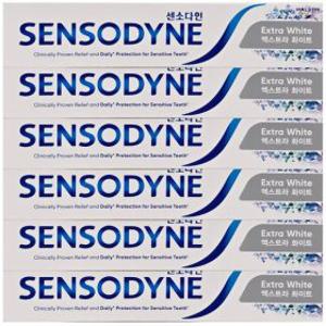 센소다인 엑스트라 화이트 치약 120g 6개 무료배송 gx