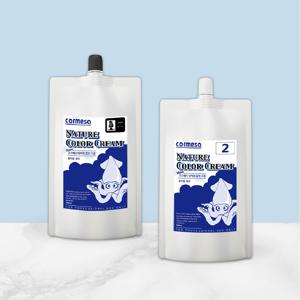 코르메사 오징어먹물 염색약 1000g 다크브라운 1세트