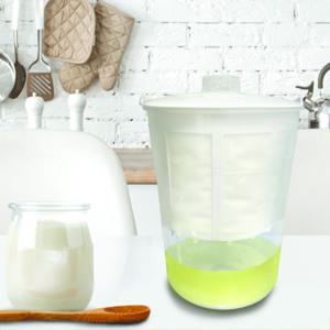 1.5L 대용량 유청분리기 그릭 요거트 리코타 치즈 누름판특가 찬스(더꾸덕하게눌러주세요)