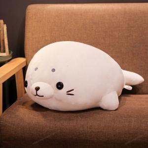 귀여운 바다 표범 사자 물범 모찌 인형 50cm