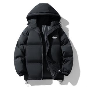 지프스피릿 JEEP SPIRIT 캐주얼 후드넥 중앙 세로라인 패딩 점퍼 2277