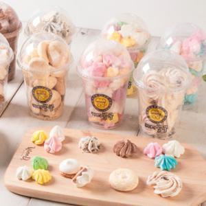 수제 머랭 쿠키 답례품 오리지널 솜사탕 16oz 30g~50g